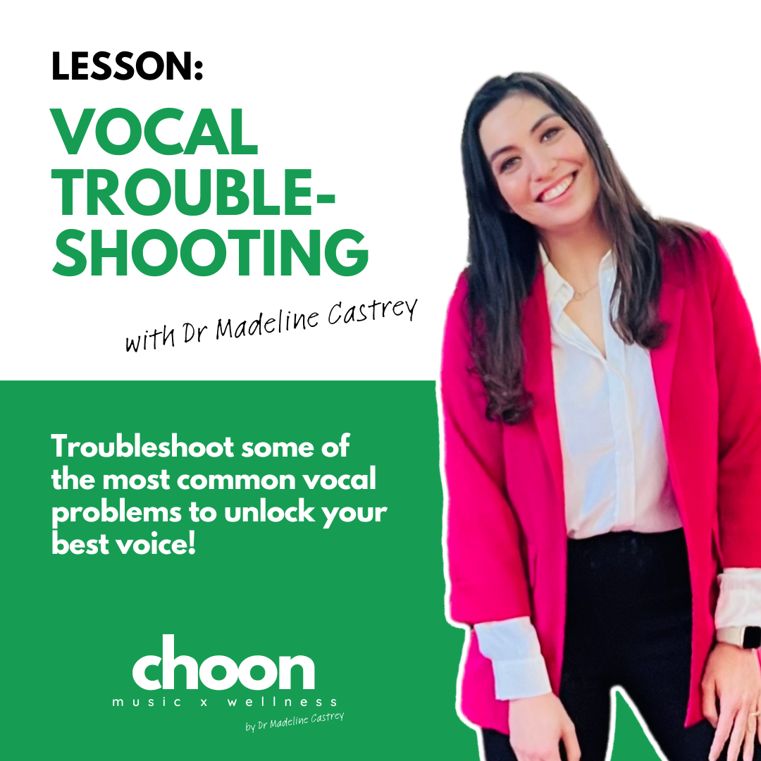 Free eLesson: Vocal Troubleshooting